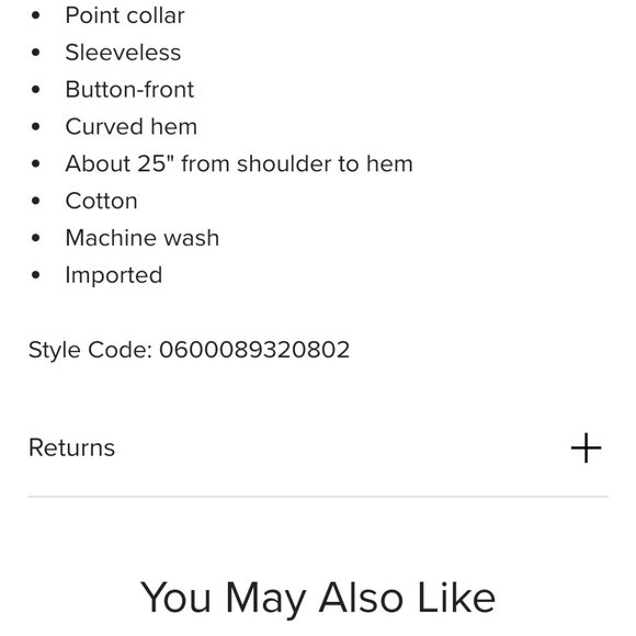 Foxy Jeans sleeveless shoulder cut out button down shirt - Picture 10 of 10